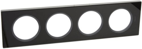 Рамка универсальная Legrand Celiane 4-м. стекло смальта графит фото Рамка универсальная Legrand Celiane 4-м. стекло смальта графит картинка